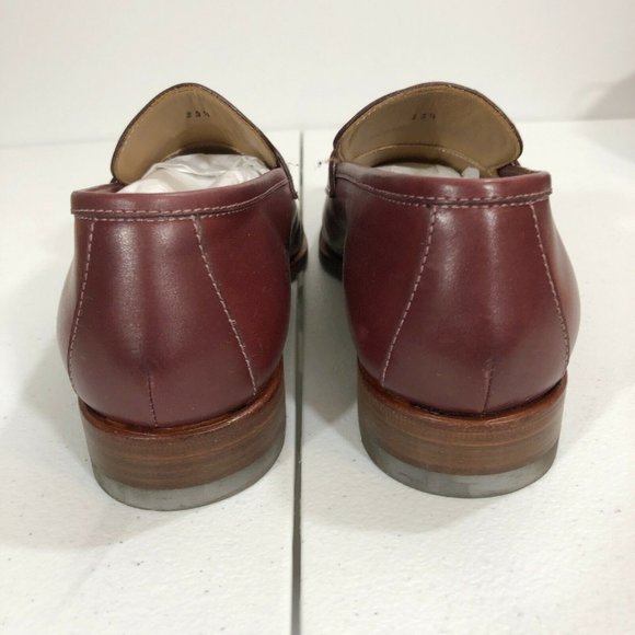Rider Boot Co. Cortina Oxblood Loafer EU 39.5 US 9 - Picture 6 of 8